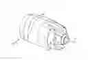 Fig. 01 - Variable area fan nozzle with wall thickness distribution