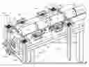 Fig. 01 - MagnaFloat device generating clean electricity by using gravity, buoyancy, speed manipulation procedures and by passing magnets through inductors
