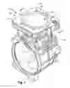 Fig. 02 - Lightweight compressor crankcase assembly and method