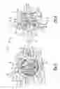 Fig. 04 - Single-stage gear reduction output mechanism with a locking fork providing anti-back drive capability for automotive seat adjuster drives