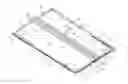 Fig. 01 - LIGHT EMITTING DIODE TROFFER DOOR ASSEMBLY