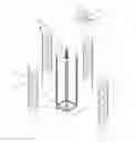 Fig. 01 - Light Fixture with Shadow Pattern Plate