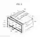 Fig. 09 - Refrigerator having outer case and inner case for distributing cool air