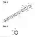 Fig. 04 - Buffer and spring assembly for a firearm