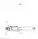 Fig. 04 - Gun grip with finger placement and holstering features