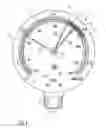 Fig. 02 - Temperature-compensated pressure gauge with a switch output