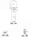 Fig. 22 - Testing apparatus and method for microcircuit testing with conical bias pad and conductive test pin rings