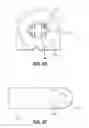 Fig. 56 - Testing apparatus and method for microcircuit testing with conical bias pad and conductive test pin rings