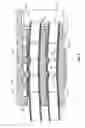 Fig. 09 - Plate system for securing loose fiber tubes