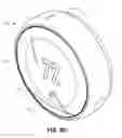 Fig. 08 - THERMOSTAT ELECTRONIC DISPLAY AND LENSING ELEMENT THEREFOR