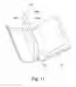 Fig. 10 - Developer accommodating container with projected shaped portion for contacting toner seal member