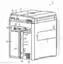 Fig. 01 - Image forming apparatus including an outer cover and a subsidiary cover