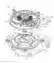 Fig. 01 - Mechanical clockwork movement with a tourbillon