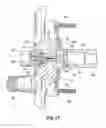 Fig. 16 - Fluid fitting with integrated fluid management device