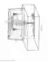 Fig. 03 - Compact mirror arrangement for and method of capturing light over multiple subfields of view through an upright window of a point-of-transaction workstation
