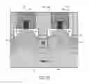 Fig. 17 - Floating body memory cell having gates favoring different conductivity type regions