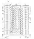 Fig. 01 - Integrated circuit with lateral flux capacitor