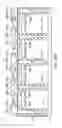 Fig. 40 - Vertical high-voltage MOS transistor