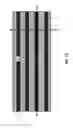 Fig. 02 - Fin cut for taper device