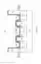 Fig. 12 - Metal gate with silicon sidewall spacers