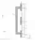 Fig. 15 - Superconducting airbridge crossover using superconducting sacrificial material