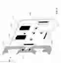 Fig. 04 - Suspended ceiling mounting bracket for connector installation