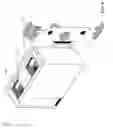 Fig. 09 - Suspended ceiling mounting bracket for connector installation