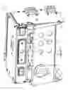 Fig. 14 - Motor control center units with retractable stabs and interlocks using sliding portal shutters
