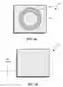 Fig. 10 - Wireless power charging device with rear side magneto isolation marking