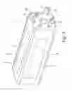 Fig. 04 - Plastic-overmolded stator system with improved heat dissipation having exposed return paths and injected crossbars