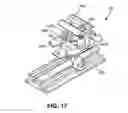 Fig. 12 - Height adjustable solar panel mounting assembly with an asymmetric lower bracket