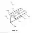Fig. 23 - Height adjustable solar panel mounting assembly with an asymmetric lower bracket