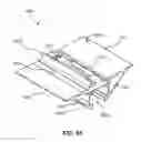Fig. 25 - Height adjustable solar panel mounting assembly with an asymmetric lower bracket