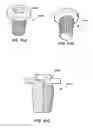 Fig. 40 - Height adjustable solar panel mounting assembly with an asymmetric lower bracket