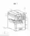 Fig. 02 - Image forming apparatus including an electronics container designed to permit an overall efficient structure