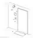 Fig. 01 - Remote access control system for controlling door lock to unlock remotely