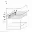 Fig. 01 - Vertical installation of a server midplane