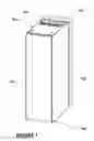 Fig. 02 - Mobile Computer Cabinet with Integrated Cooling and UPS Power Assembly with Control System