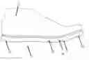 Fig. 01 - Modified shoe permitting forefoot extension for natural supination and pronation