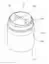 Fig. 01 - Cream-Type Cosmetic Container Having Vacuum Pump