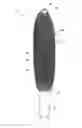 Fig. 01 - Applicator for Cosmetic Product and Associated Applicator Assembly