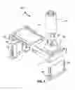 Fig. 02 - Adjustable mount assembly for mounting devices on a cubicle/office partition wall