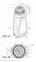 Fig. 02 - Cap and receiver for coupling a container to a surface cleaning device