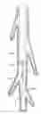 Fig. 01 - Cross-sectional modification during deployment of an elongate lung volume reduction device