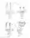 Fig. 04 - Osteosynthesis system comprising means for straightening a bone anchoring element relative to a screw head and anchoring screw implemented in such a system