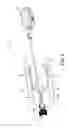 Fig. 02 - Penile prosthetic with an insertion tool contained inside an inflatable bladder