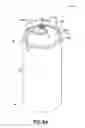Fig. 94 - Bladder syringe fluid delivery system