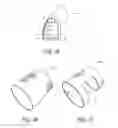 Fig. 10 - Diffuser arrangements for a vent of a respiratory interface