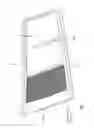 Fig. 08 - Vehicle window assembly with louvered window