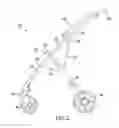 Fig. 03 - Stroller with wheel swivel mechanism